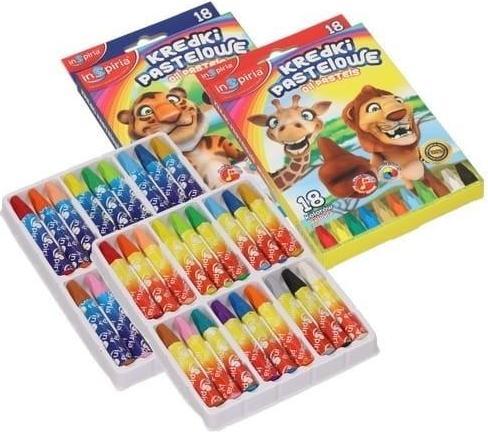 Produktbild Schemat Pastellkreiden 18 Farben (Mehrfarbig)