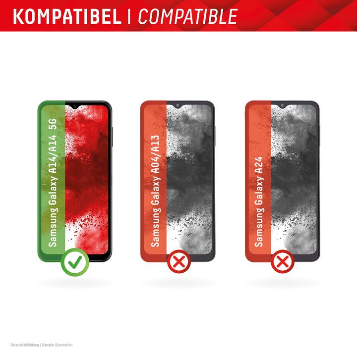 Actual product image Displex Smart Glass, Displayschutzfolie (1 Piece, Samsung Galaxy A34 5G)