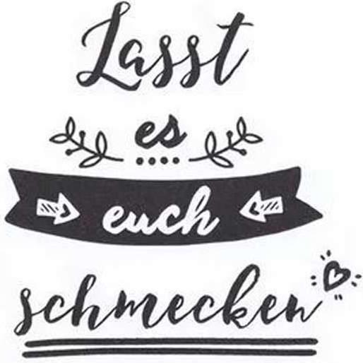 Actual product image Home Fashion Lasst es euch schmecken (20 x, 33 x 33 cm)