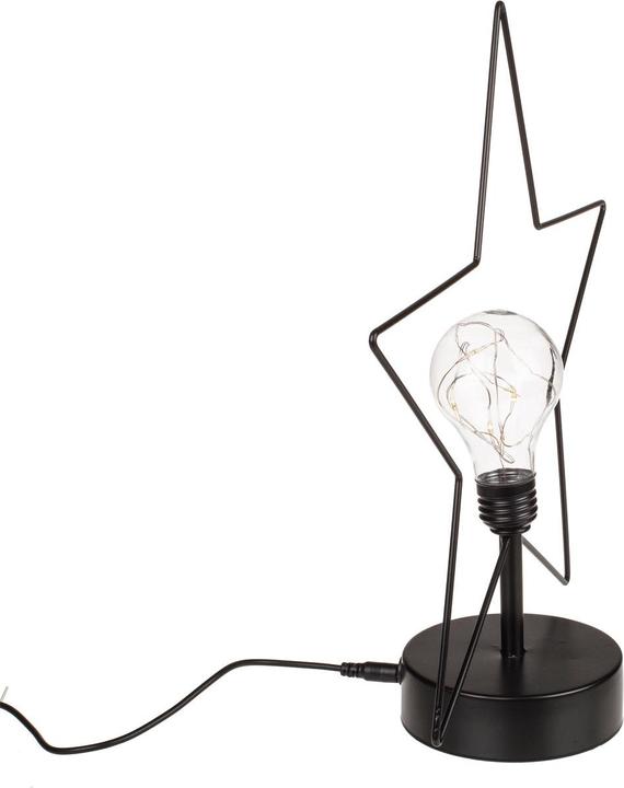 Actual product image Out of the blue Star table lamp with 8 LEDs