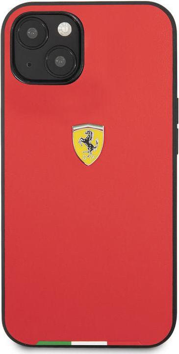 Produktbild Ferrari Hülle iPhone 13 - Hardcase Schutzhülle Italian Flag Line rot No.166 (Apple iPhone 13)