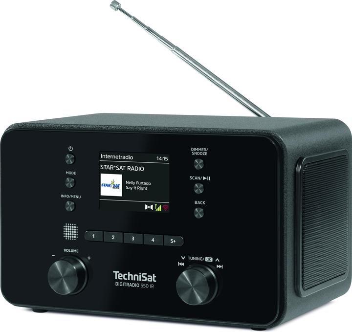 Produktbild TechniSat DigitRadio 550 IR (UKW, DAB+, Internetradio, WLAN, UNDOK)