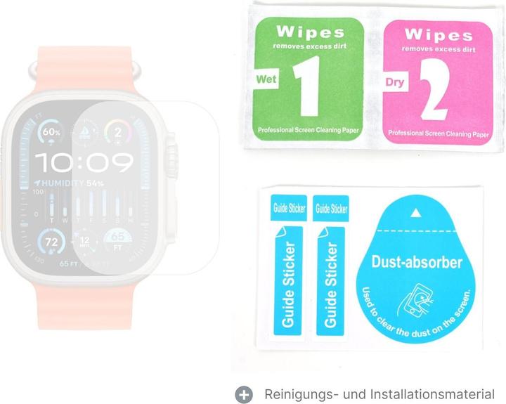 Immagine prodotto Hermex Pellicola protettiva in vetro per Apple Watch Ultra 2 49mm
