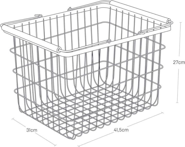 Yamazaki laundry basket small - Tosca - White (1100 l)