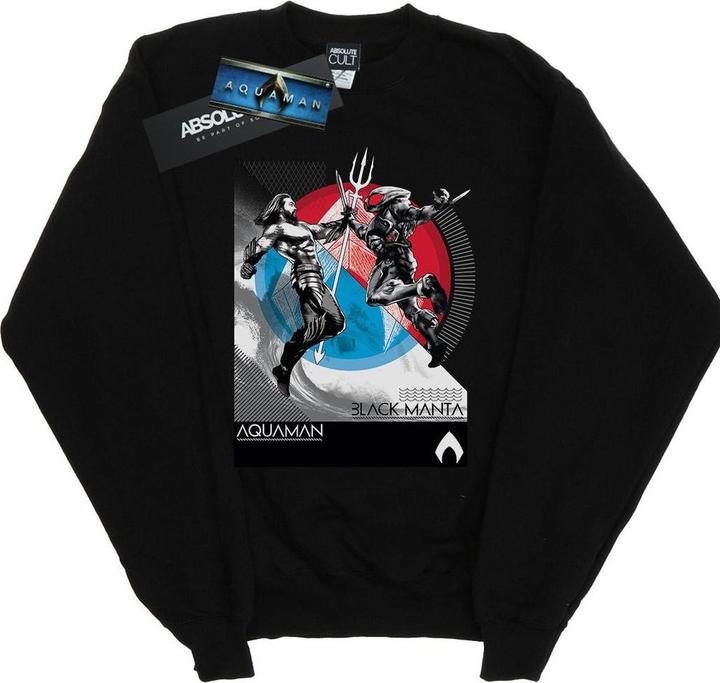 Image du produit - Sweat AQUAMAN VS BLACK MANTA - Homme (XXL)