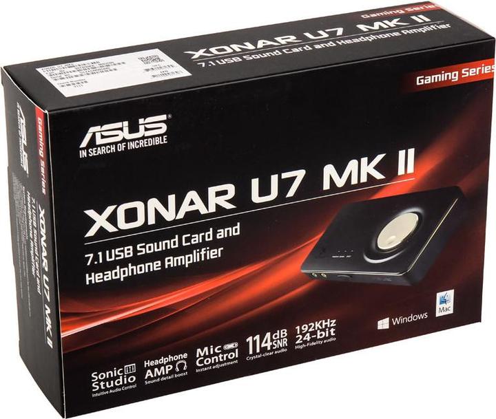 Produktbild ASUS Xonar U7 Mkii (USB 2.0)