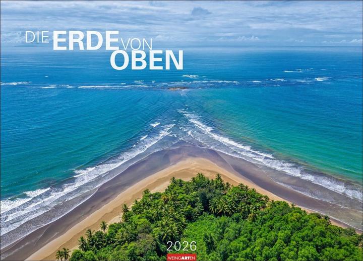 Actual product image Die Erde von oben Kalender 2026 (68 x 49 cm, Hardcover, English, German)