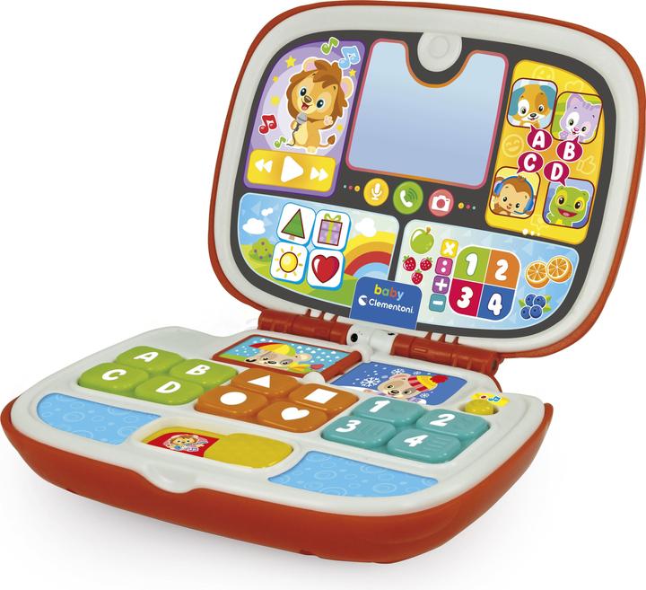 Clementoni Baby Laptop Amici animali IT (Italienisch)