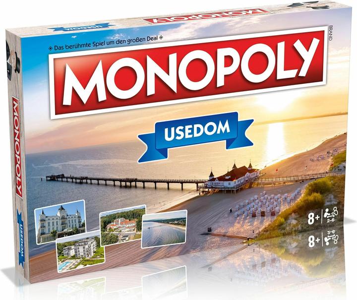 Actual product image Winning Moves Merc Monopoly - Usedom board game (German)