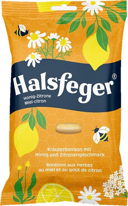 Produktbild Halsfeger Kraeuterbonbon Honig Zitro 90g (1 Stk., 90 g)
