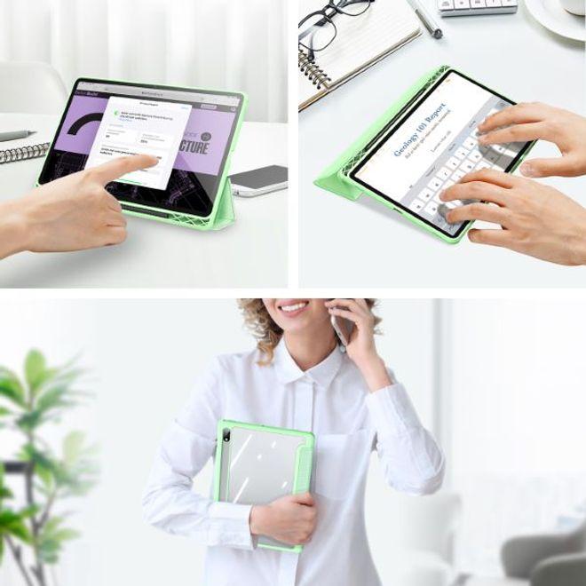 Image du produit Dux Ducis Etui de couverture de livre en cuir de la série Toby (Galaxy Tab S8, Galaxy Tab S7)