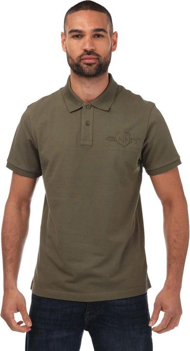 Actual product image GANT Mens Shield Polo Shirt (XL)
