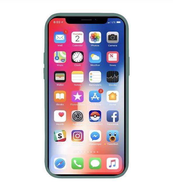 Actual product image MU Classic Liquid Silicone Case Series (Apple iPhone 12 Pro Max)
