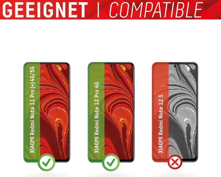 Produktbild Displex Smart Glass, Displayschutzfolie (1 Stück, Xiaomi Redmi Note 11 Pro 5G, Xiaomi Redmi Note 12 Pro)