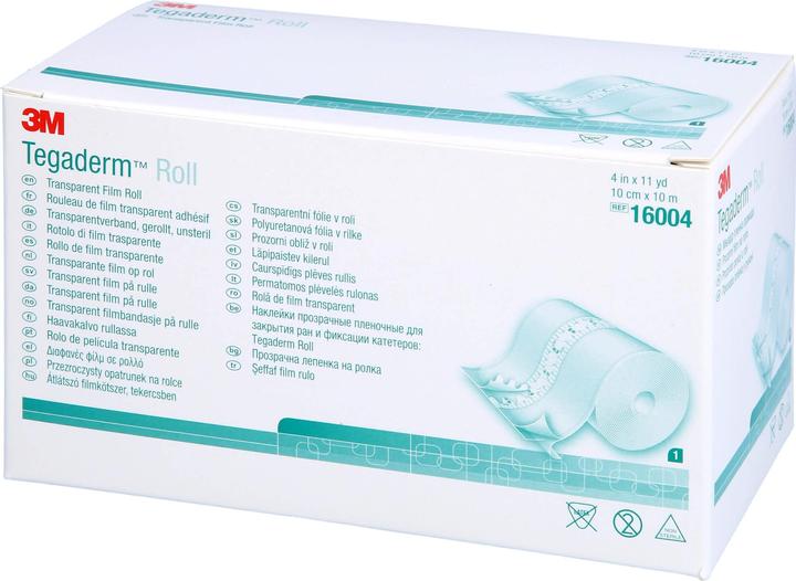 Actual product image 3M Wundverband 10cmx10m transparent (1 x)