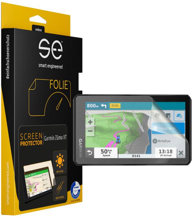 Actual product image Smart Engineered se Anti-reflective 3D Navi protection film (PU 2) for Garmin Zumo XT