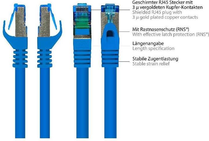 Produktbild Good Connections Alcasa (S/FTP, CAT6a, 3 m)