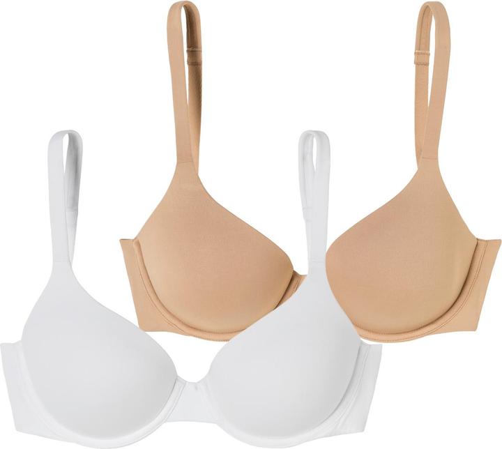 Image du produit Schiesser Bügel-BH BH mit Schale - Unique Micro (80 B, lot de 2)