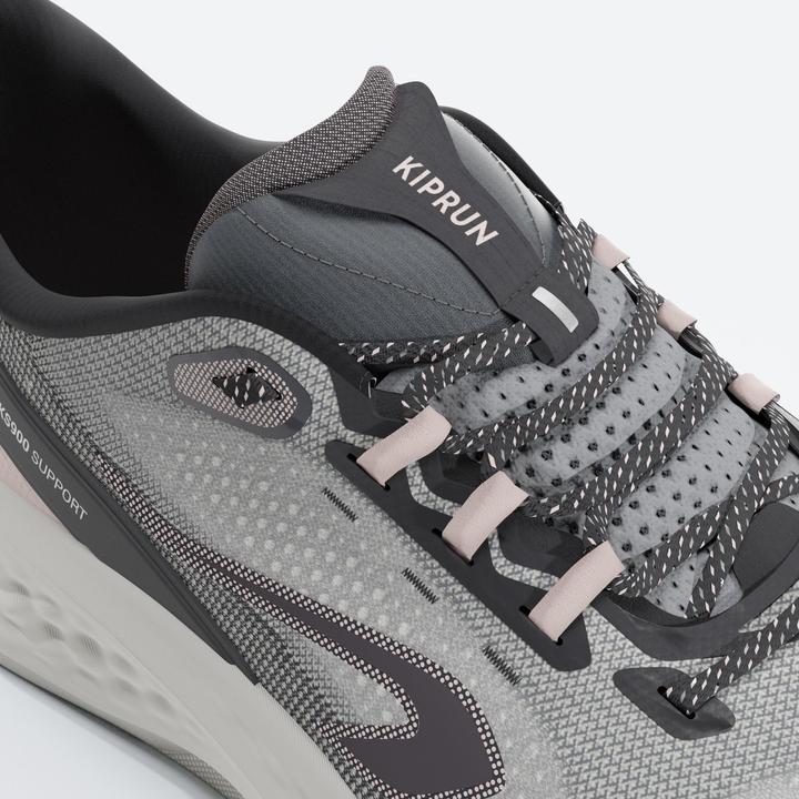 Actual product image Kiprun Laufschuhe Damen - KS900 Support schwarz/rosa (37)