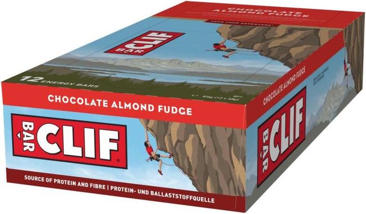 Produktbild Clif Bar Chocolate Almond Fudge (Chocolate, 12 Stk., 816 g)