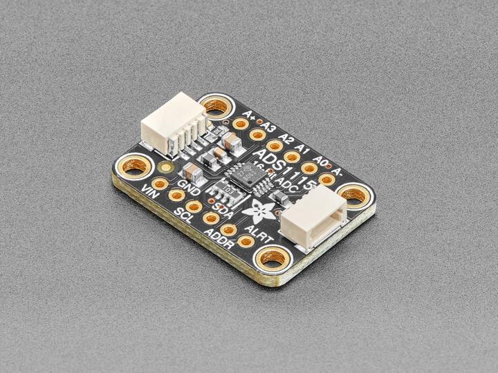 Actual product image Adafruit ADS1115 16-Bit ADC 4 Ch. w/Gain Amplifier (Add-on)
