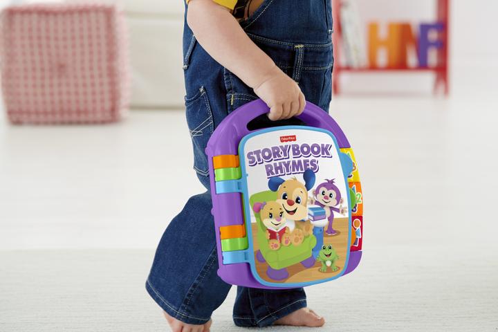 Image du produit Fisher-Price Livre Interactif Comptines - Livre bébé - 6 mois et + (Français)