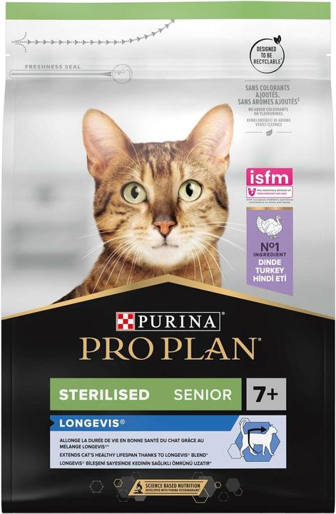 Immagine prodotto Pro Plan Gatto sterilizzato 7+ Tacchino1,5kg (Senior, 1 pz., 1500 g)