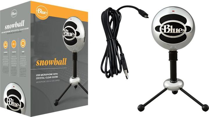 Actual product image Blue Snowball