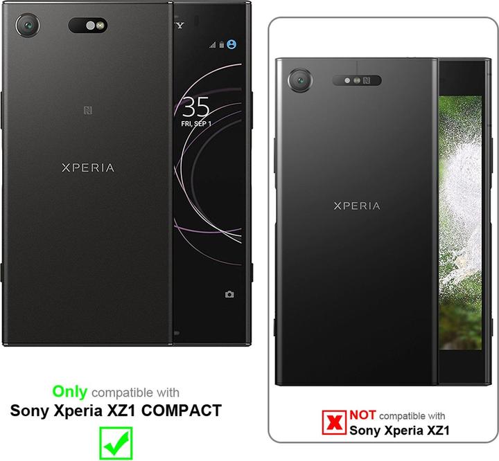 Produktbild Cadorabo TPU Frosted Cover (Sony Xperia XZ1 Compact)