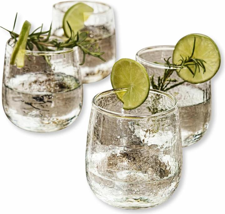 Loberon Glas 4er Set Valters klar (0.40 l, 4 x)