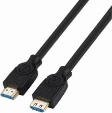 Produktbild TTL HDMI-Kabel (Rastnasen) 3,0m, HDMI St./St. Ethernet, schwarz, HDMI Highspeed, Ethernet, UHD/4K fähig (HDMI)