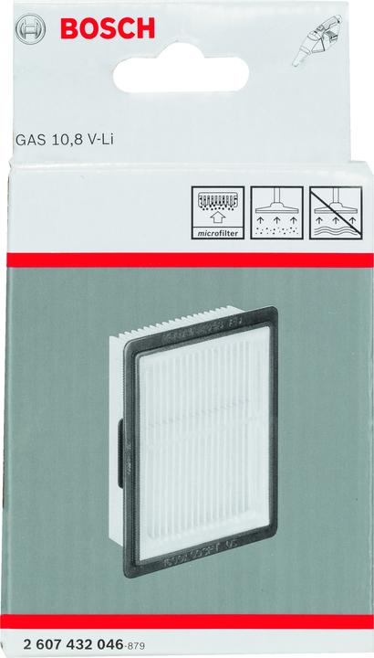 Produktbild Bosch Professional Zubehör Faltenfilter für GAS 10.8 V-LI / GAS 12V