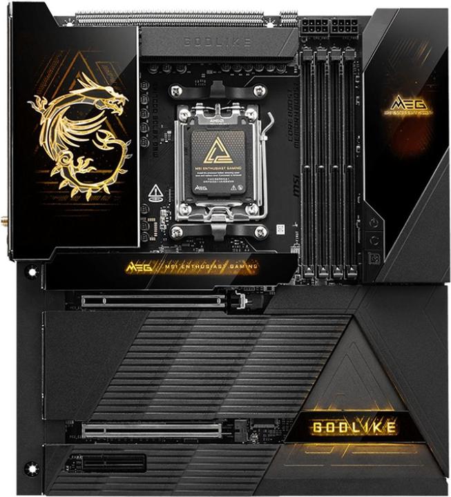 Actual product image MSI MEG X870E GODLIKE (AM5, AMD X870E, E-ATX)