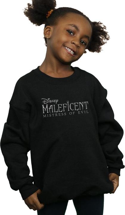 Produktbild Disney Maleficent Mistress Of Evil Logo Sweatshirt Mädchen (152, 158)