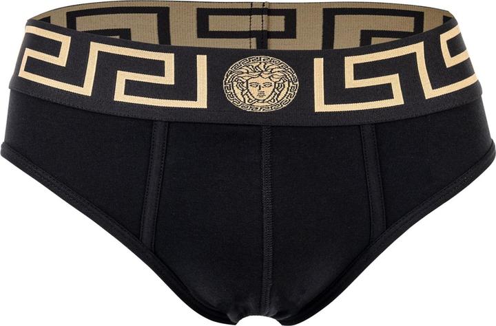 Immagine prodotto Versace Underpants Tri-Pack Slip Jersey Topeka Bi-Stretch Cotton Organic New Logo (XL, confezione da 3)