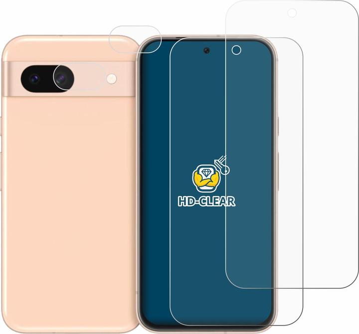 Actual product image BROTECT Screen Protector Clear (2 Piece, Google Pixel 8a)