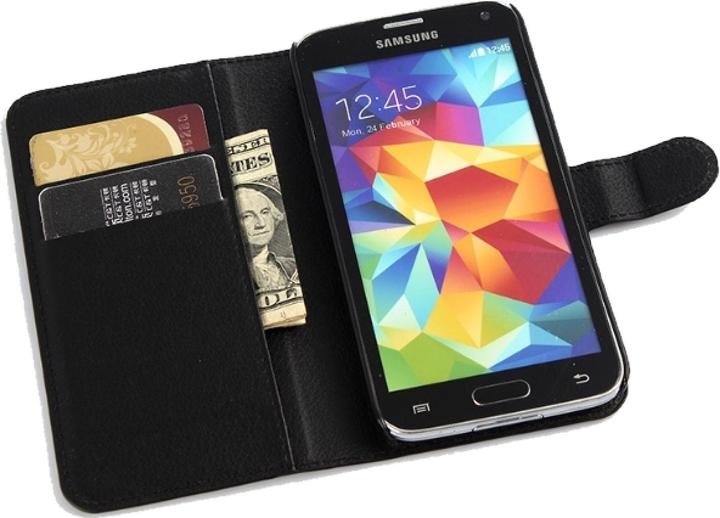 Actual product image Screenguard Samsung Galaxy S5 Leather Guard Leather Case (Samsung Galaxy S5)