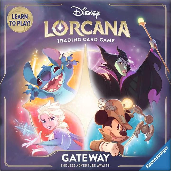 Actual product image Ravensburger Disney Lorcana Trading Card Game: Gateway (English) (English)