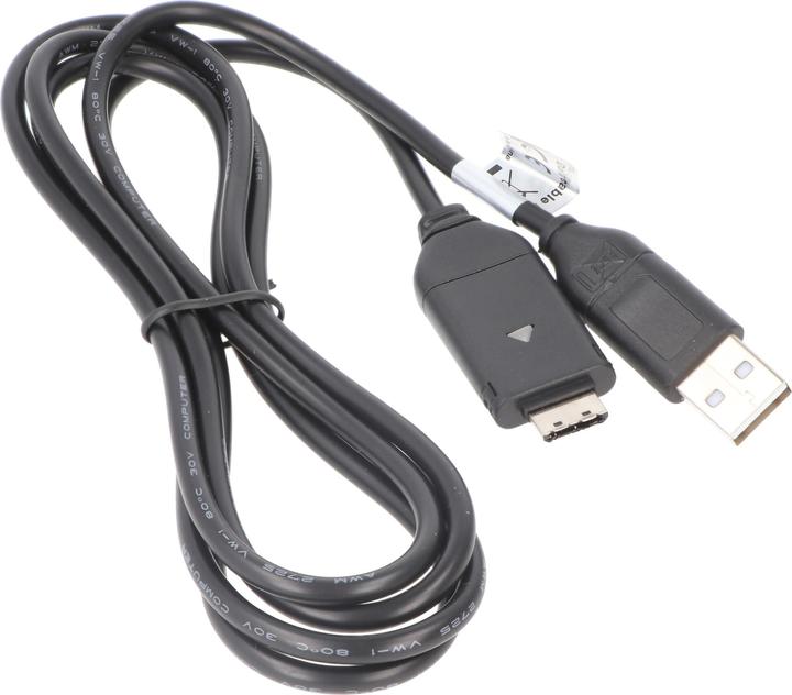 AccuCell USB-Verbindungskabel für Samsung ES55, PL20, WB5500, WB600, WP10 (Netzadapter)