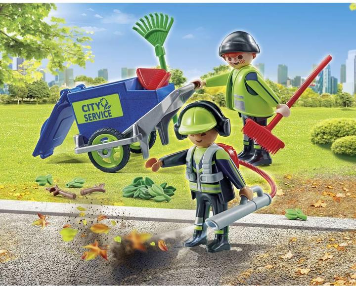 Immagine prodotto Playmobil Stadtreinigung mit E-Fahrzeug (71434, Playmobil Città d'azione)