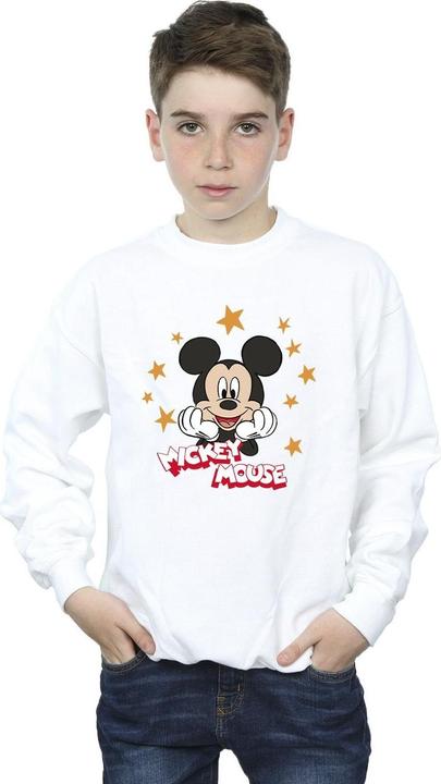 Actual product image Disney Boys Mickey Mouse Stars Sweatshirt (104)