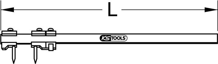 Productafbeelding KS Tools Precisie staafkompas