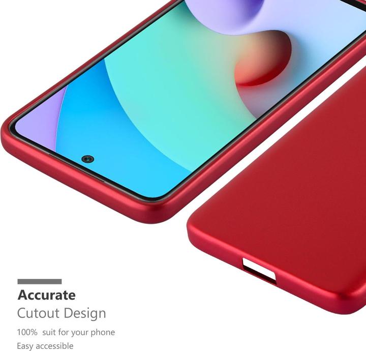 Produktbild Cadorabo TPU Matt Metallic Hülle (Xiaomi Redmi 10, Xiaomi Redmi Note 11)