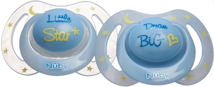 Immagine prodotto Nuby Leuchtnuggi Little Moments 6-36 Monate ovale Form (2 x, da 6 m.)