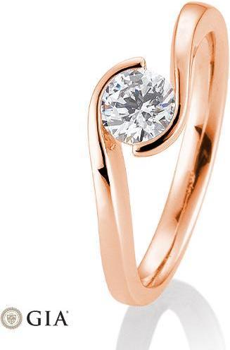 Produktbild Breuning Ring Schwung 0,40-0,60 ct. (48, 585/14 K Gold)