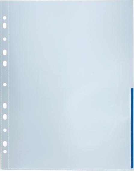 Produktbild Hamelin Signallomme Bantex, A4, 120 µm, blå, pakke a 100 stk. (100 x)