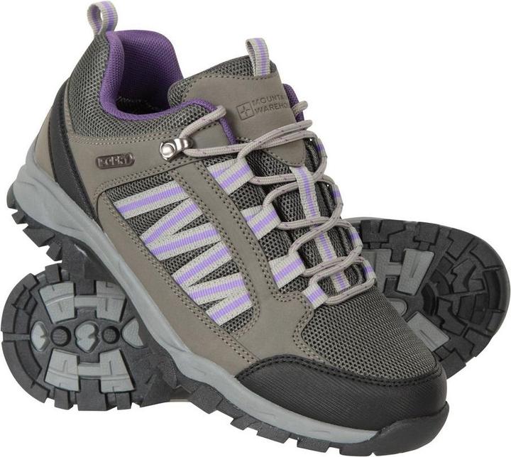 Actual product image Mountain Warehouse Womens/Ladies Path Waterproof Outdoor Walking Shoes (41)