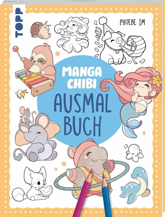Image du produit Livre de coloriage Manga Chibi