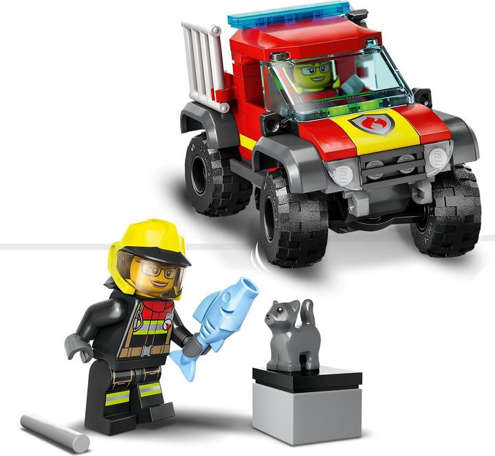 Actual product image LEGO 60393 Fire brigade pick-up truck (60393, LEGO City)