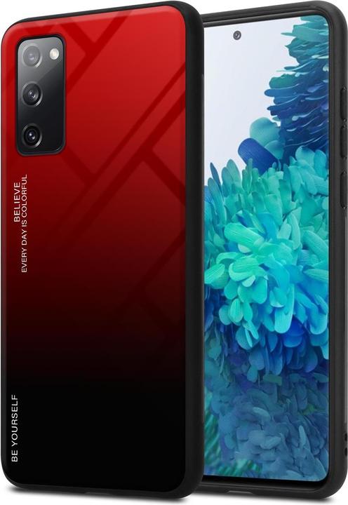 Produktbild Cadorabo TPU 2 Farben Glas Cover (Samsung Galaxy S20 FE)